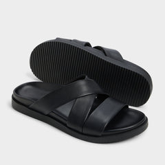 Kairo Black Men's Sandals & Slides - Slide sandal | Aldo outlet