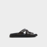 Kairo Dark Brown Men's Sandals & Slides - Slide sandal | Aldo sale