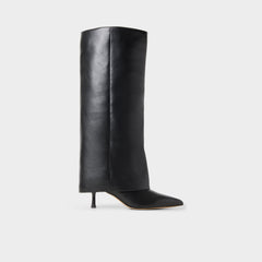 Aseader in Black - Knee-high boot, Stiletto heel | Aldo discount