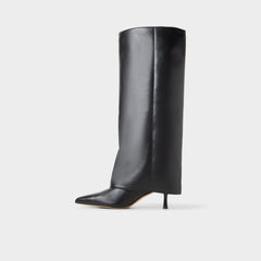 Aseader in Black - Knee-high boot, Stiletto heel | Aldo discount