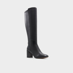 Satori Black/Black Women's Tall Boots - Knee-high boot, Block heel | Aldo online