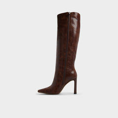 Elyne in Medium Brown - Knee-high boot | Aldo for sale
