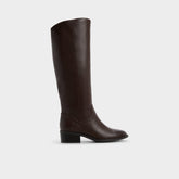 Kaydienh in Dark Brown - Knee-high boot, Block heel | Aldo online