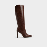 Elyne in Wc Medium Brown - Knee-high boot | Aldo outlet