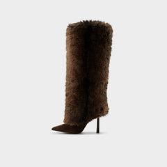 Lennore in Dark Brown 14163383 - Knee-high boot, Stiletto heel | Aldo on sale