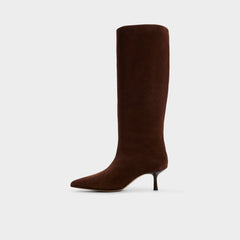 Selora in Dark Brown - Knee-high boot, Stiletto heel | Aldo for sale
