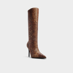 Re in Emily Brown Multi - Knee-high boot, Stiletto heel | Aldo sale