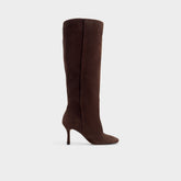 Frankey in Dark Brown - Knee-high boot, Stiletto heel | Aldo outlet