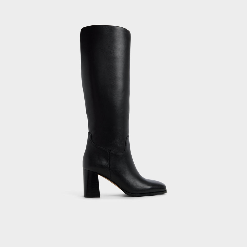Elyze in Black - Knee-high boot, Block heel | Aldo on sale