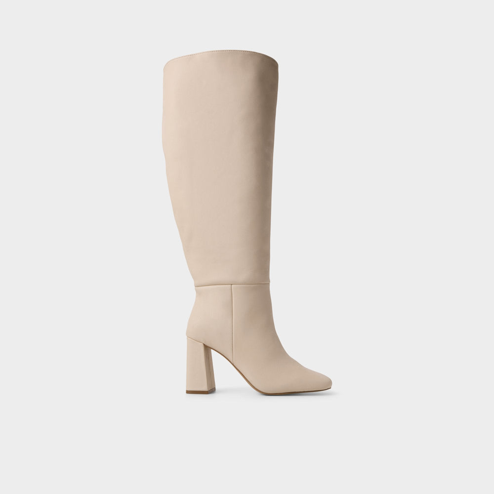 Helana in Wc Cream - Knee-high boot, Block heel | Aldo online