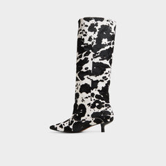 Everose in White Black - Knee-high boot, Kitten heel | Aldo on sale