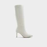 Laroche White/Bone Women's Tall Boots - Knee-high boot, Stiletto heel | Aldo for sale