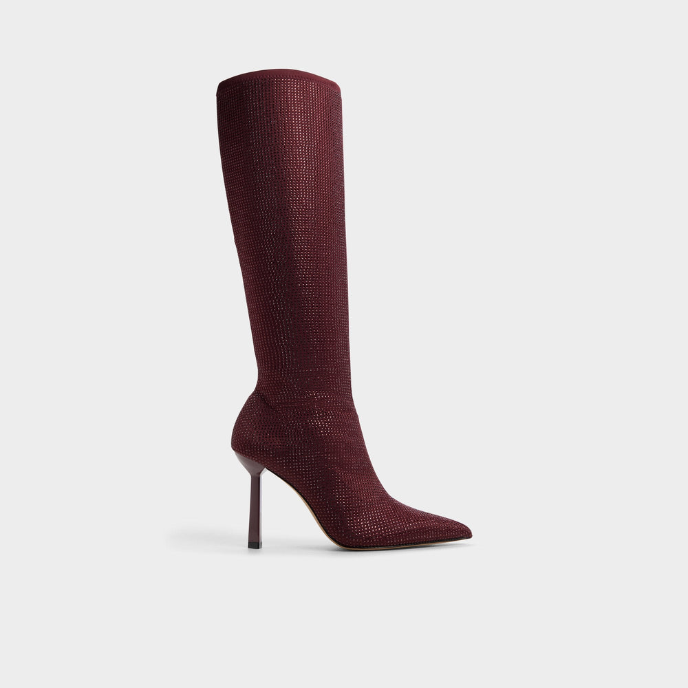 Innez in Bordo - Knee-high boot, Stiletto heel | Aldo outlet