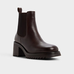 Anneliese in Medium Brown - Chelsea boot, Lug sole | Aldo sale
