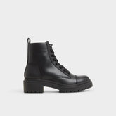 Goer Black Women's Casual boots - Combat ankle boot, Lug sole | Aldo sale
