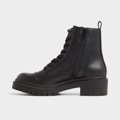 Goer Black Women's Casual boots - Combat ankle boot, Lug sole | Aldo sale
