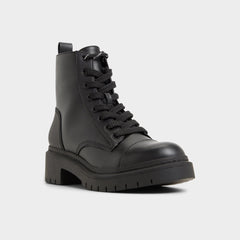 Goer Black Women's Casual boots - Combat ankle boot, Lug sole | Aldo sale