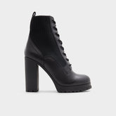 Rebellious Black Women's Combat boots - Combat ankle boot, Lug sole | Aldo for sale