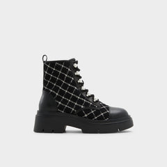 Marthia in Other Black - Combat ankle boot, Black | Aldo on sale