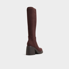 Auster in Dark Brown - Knee-high boot, Platform | Aldo sale