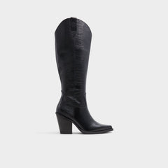 Nevada-wc Black Women's Western - Western knee-high boot, Black | Aldo for sale