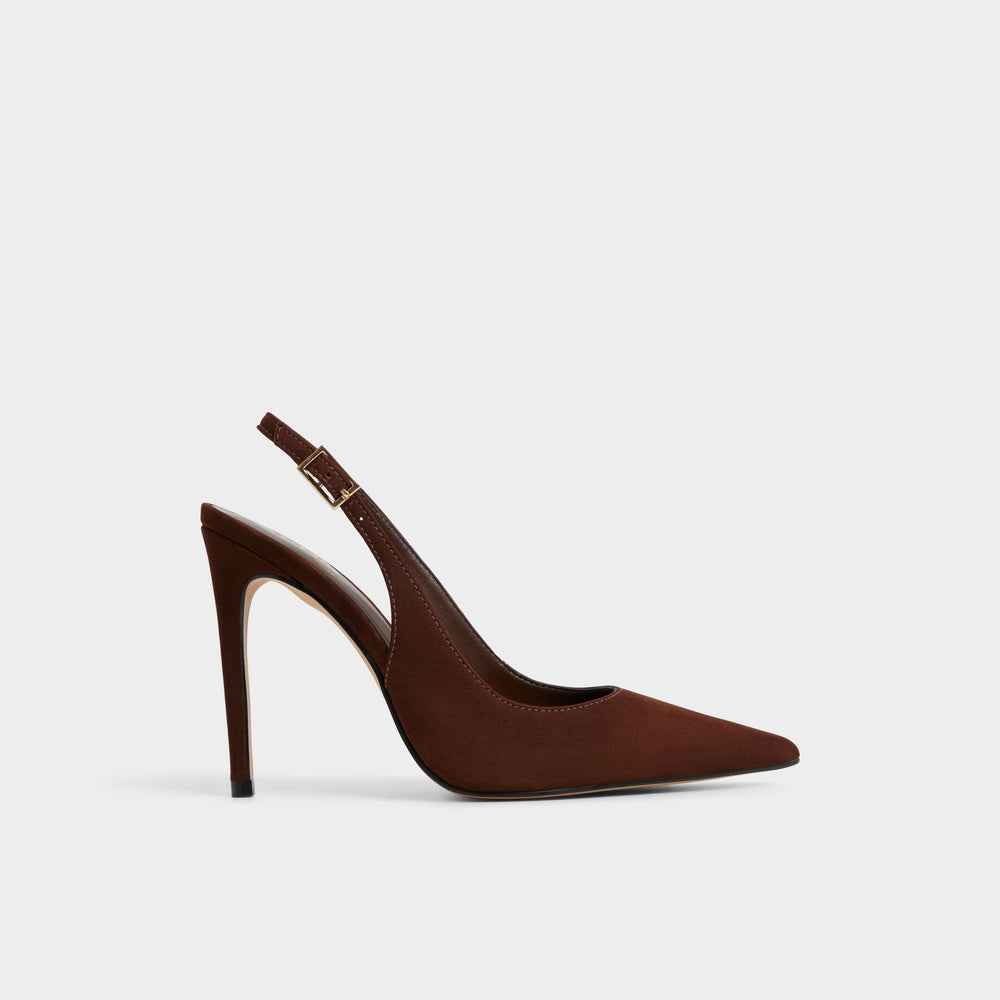 Stessysling in Dark Brown 14163419 - Slingback heel, Stiletto heel | Aldo sale