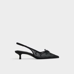 Azaro in Other Black 14151901 - Slingback heel, Kitten heel | Aldo for sale
