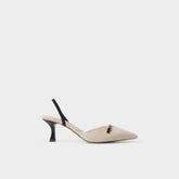 Nailah Open Natural Women's Kitten heels - Slingback heel, Kitten heel | Aldo online