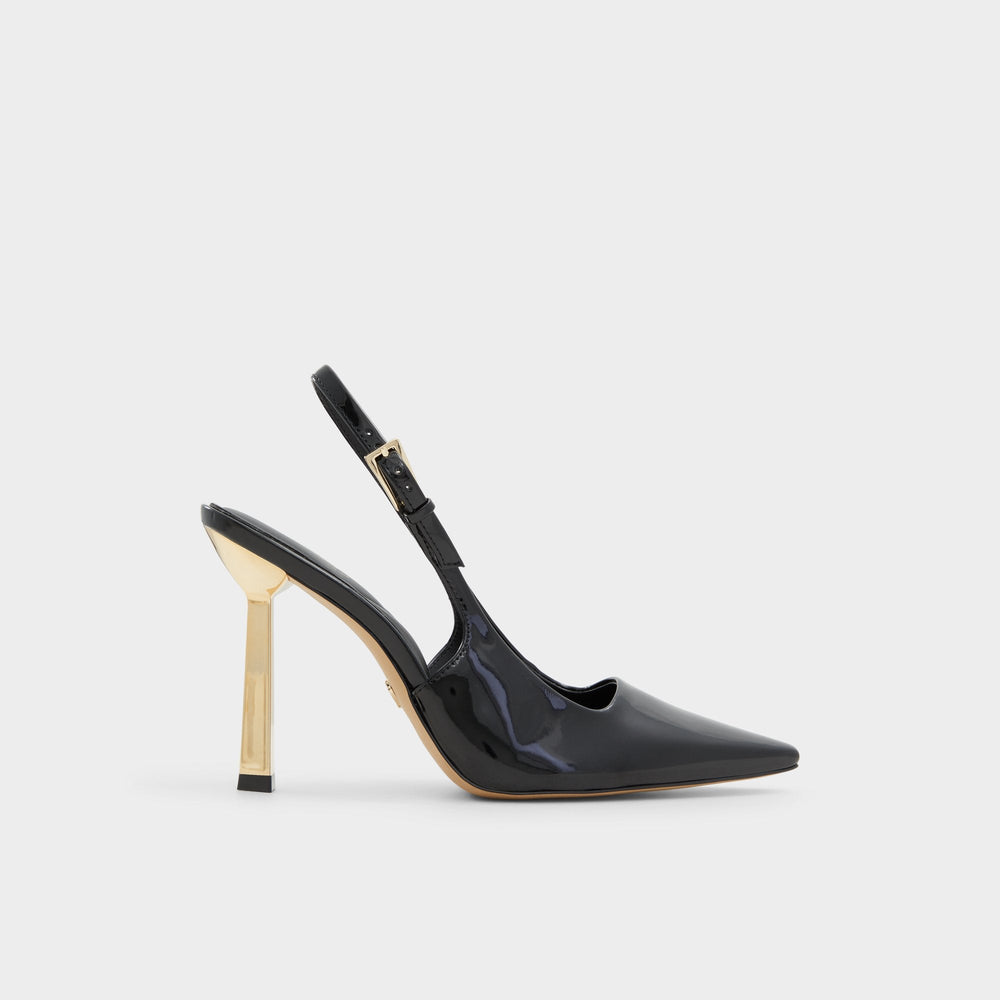 Marysa Black Women's Slingbacks - Slingback heel, Stiletto heel | Aldo discount