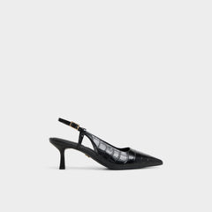 Adan in Black - Slingback heel, Kitten heel | Aldo outlet