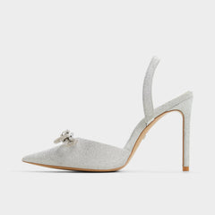 Addie Silver Women's Slingbacks - Slingback heel, Stiletto heel | Aldo sale