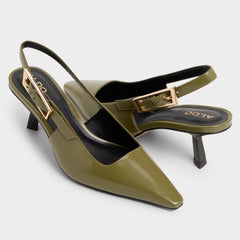 Nealie in Khaki 14139074 - Slingback heel, Kitten heel | Aldo on sale
