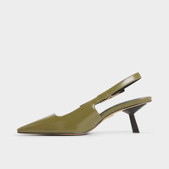 Nealie in Khaki 14139074 - Slingback heel, Kitten heel | Aldo on sale