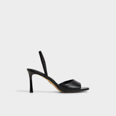 Andya Black Women's Strappy sandals - Slingback heeled sandal, Stiletto heel | Aldo online