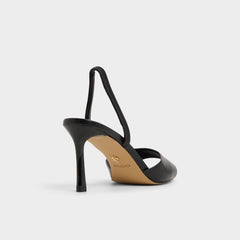 Andya Black Women's Strappy sandals - Slingback heeled sandal, Stiletto heel | Aldo online
