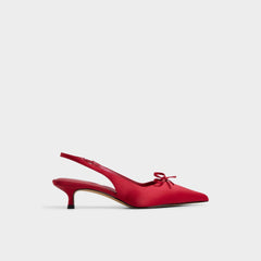 Azizza in Dark Red - Slingback heel, Kitten heel | Aldo sale