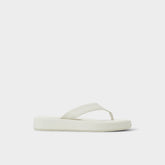 Grettle White/Bone Women's Flats - Flip flop, Flatform | Aldo on sale