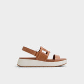 Onuvia Medium Brown Women's Footbed sandals - Footbed sandal, Flatform | Aldo discount