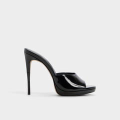 Rivieraa in Black - Heeled mule, Platform | Aldo discount