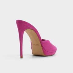 Rivieraa in Dark Pink - Heeled mule, Platform | Aldo outlet