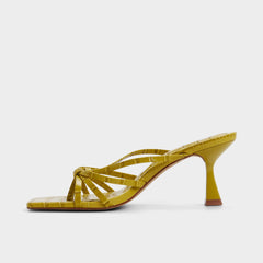 Lumera in Other Yellow - Heeled mule, Stiletto heel | Aldo discount
