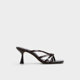 Lumera in Dark Brown - Heeled mule, Stiletto heel | Aldo sale