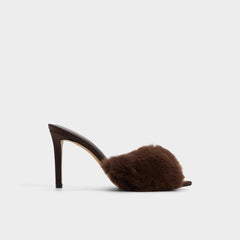 Anniebrilden in Dark Brown 14163209 - Heeled mule, Stiletto heel | Aldo sale