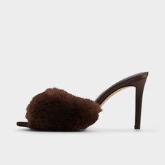 Anniebrilden in Dark Brown 14163209 - Heeled mule, Stiletto heel | Aldo sale