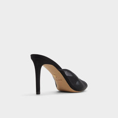 Elennah in Black 14161302 - Heeled mule, Stiletto heel | Aldo outlet