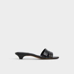 Scarletta Black Women's Heeled mules - Heeled mule, Kitten heel | Aldo sale