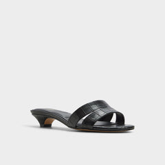 Scarletta Black Women's Heeled mules - Heeled mule, Kitten heel | Aldo sale