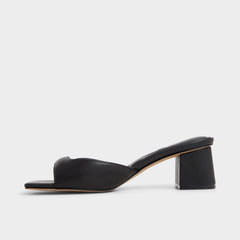 Aneky in Black - Heeled mule, Block heel | Aldo online