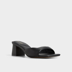 Aneky in Black - Heeled mule, Block heel | Aldo online