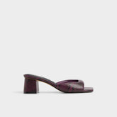 Aneky in Bordo - Heeled mule, Block heel | Aldo on sale